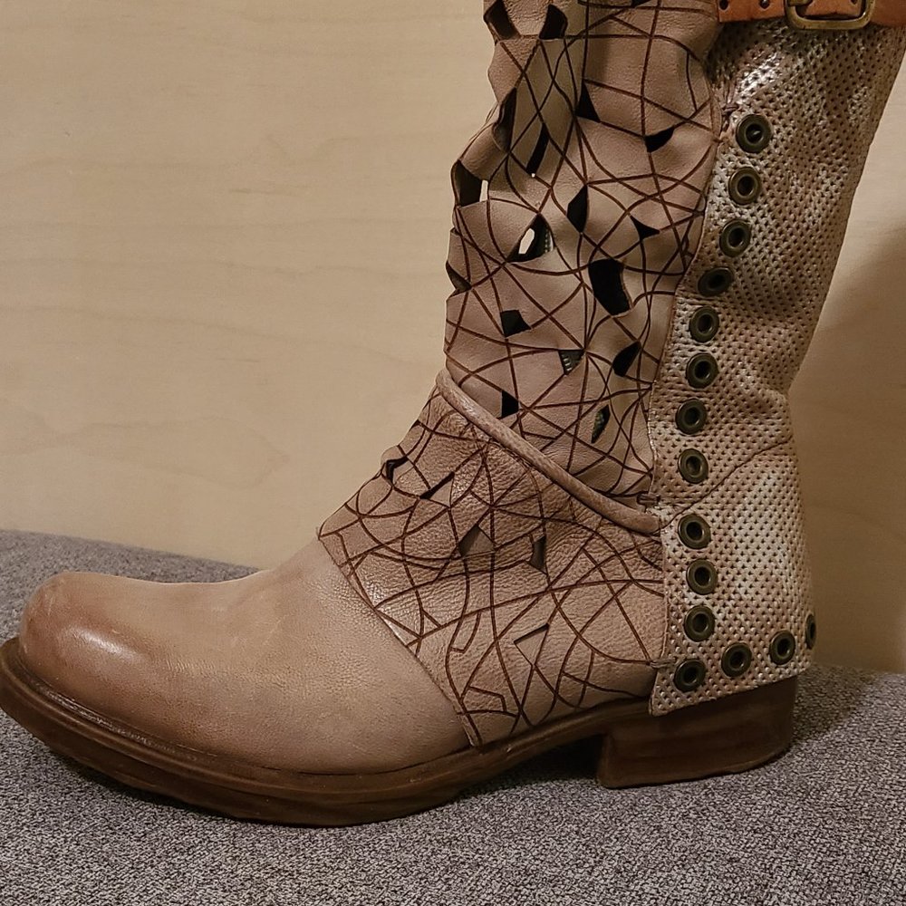 A.S.98 leather boots